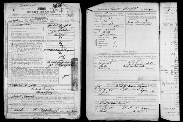 Herbert-Houghton-Army-Records_1