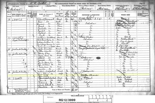 John Kelly-1891 Census