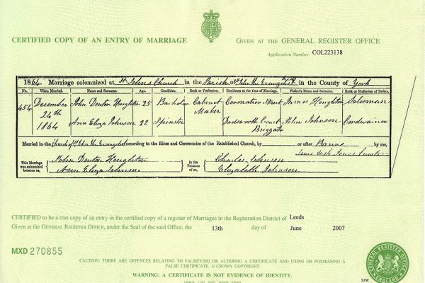 john denton marriage